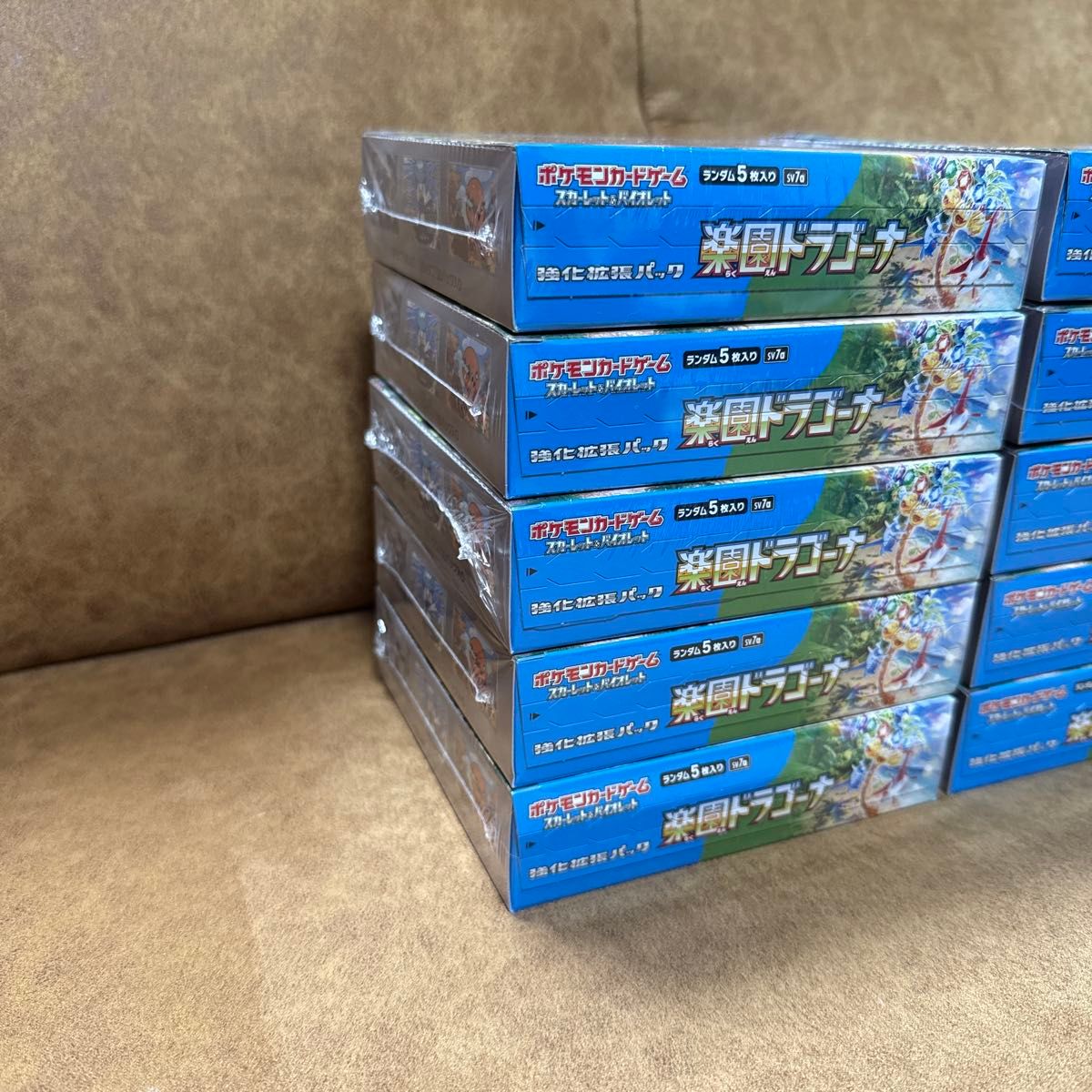 10BOX ポケモンカードゲーム 楽園ドラゴーナ シュリンク付き 10BOX ポケモンカードゲーム 楽園ドラゴーナ シュリンク付き