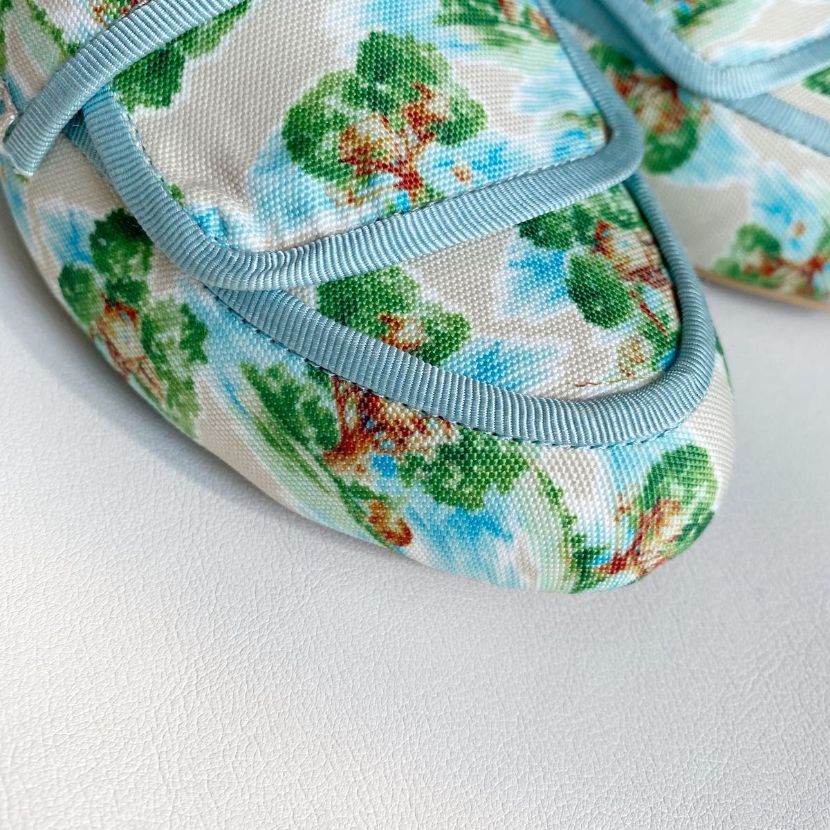 極美品 FRAPBOIS フラボア ローファー ウッド 総柄 未使用 極美品 FRAPBOIS フラボア ローファー ウッド 総柄 未使用