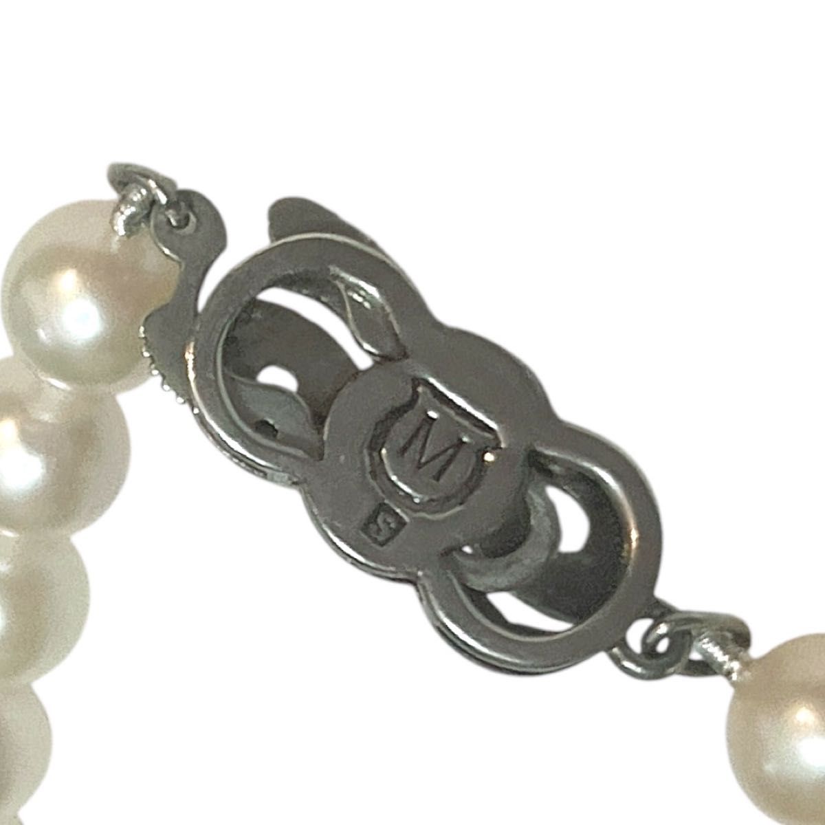 美品 糸換え済】MIKIMOTO パールネックレス あこや真珠 ベビー 美品 糸換え済】MIKIMOTO パールネックレス あこや真珠 ベビー