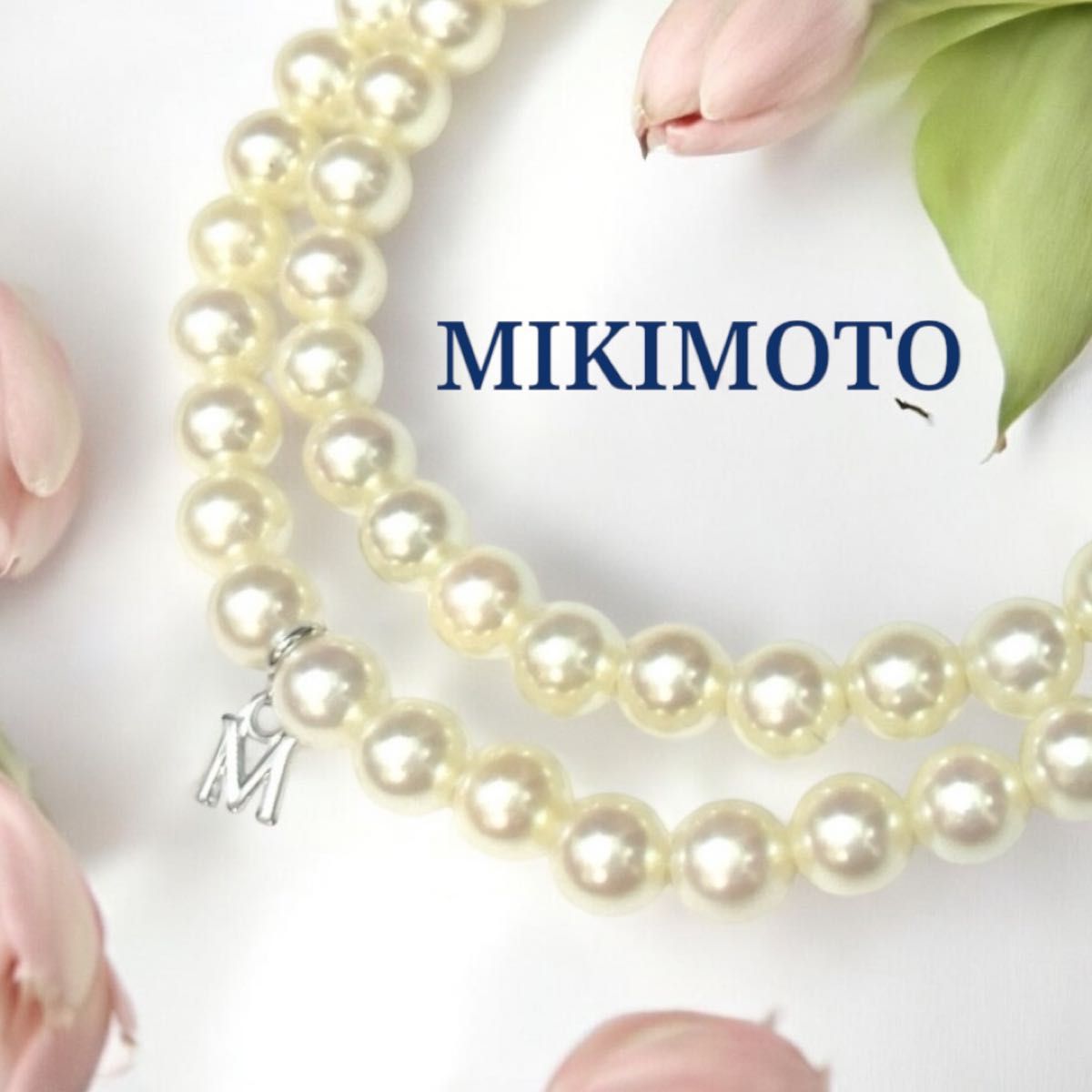 美品 糸交換済】ミキモト ベビーパールネックレス あこや真珠 M 美品 糸交換済】ミキモト ベビーパールネックレス あこや真珠 M