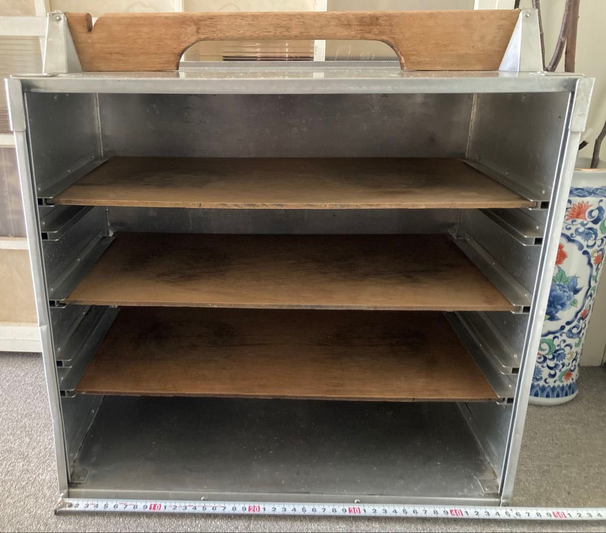 値下 おかもち オカモチレトロ 岡持ち 出前箱 オカモチ大ビンテージ おかもち 大型 岡持ち 出前ケース インテリア 昭和レトロ