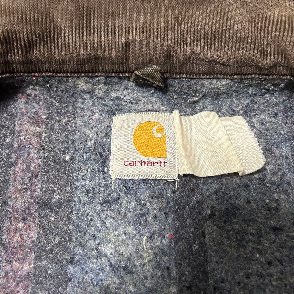 70s~80s】USA製 Carhartt デトロイトジャケットブラック 70s~80s】USA製 Carhartt デトロイトジャケットブラック