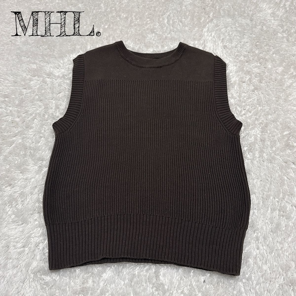 MHL MARGARET HOWELLマーガレットハウエル ニットベスト MHL MARGARET HOWELLマーガレットハウエル ニットベスト