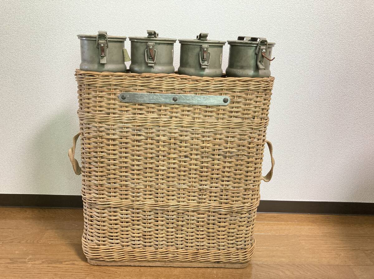 25055212 砲弾コンテナ スイス軍 グレネードバスケットケース 25055212 砲弾コンテナ スイス軍 グレネードバスケットケース