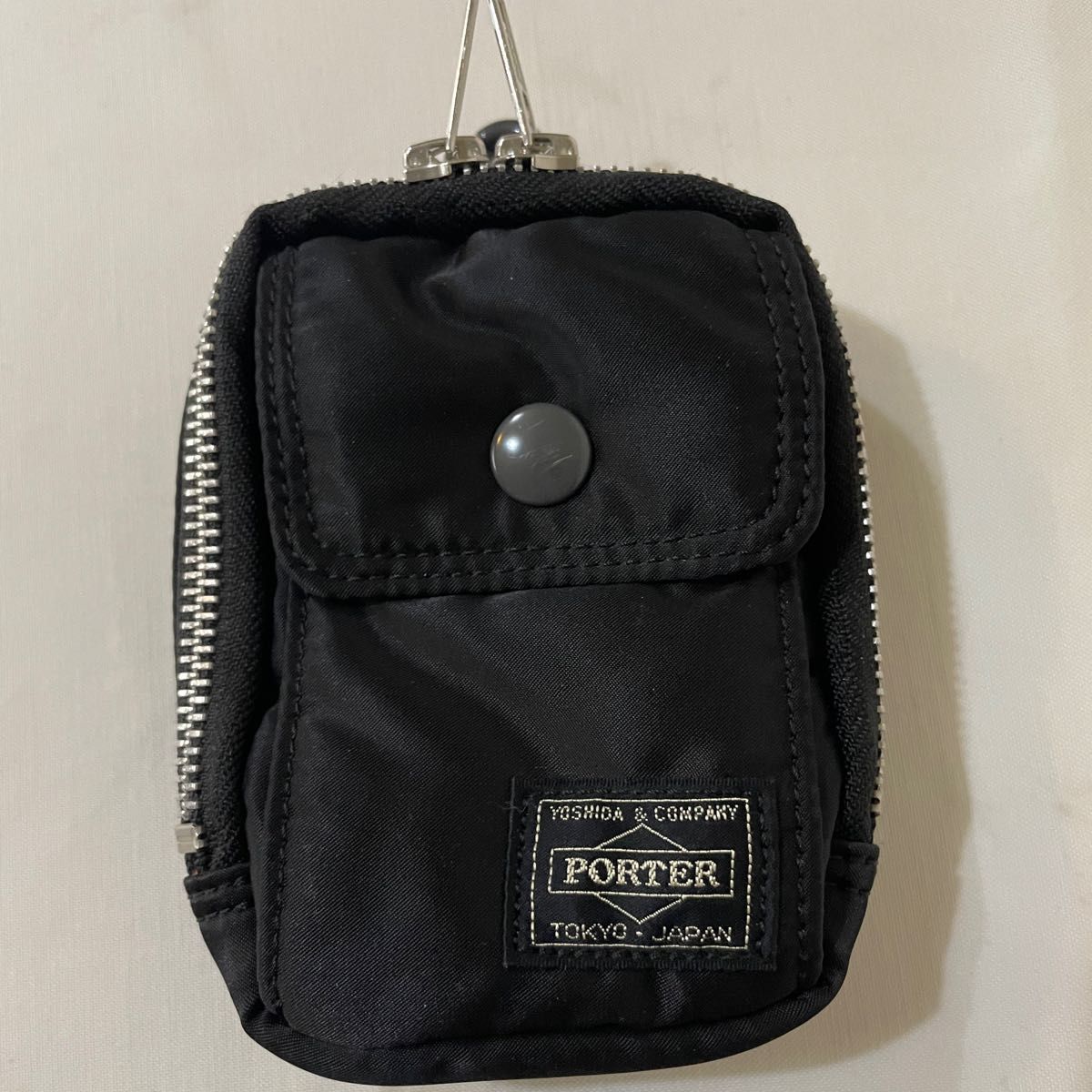超美品 ポーター タンカー ミニポーチ 黒 小物入れ PORTER 超美品 ポーター タンカー ミニポーチ 黒 小物入れ PORTER