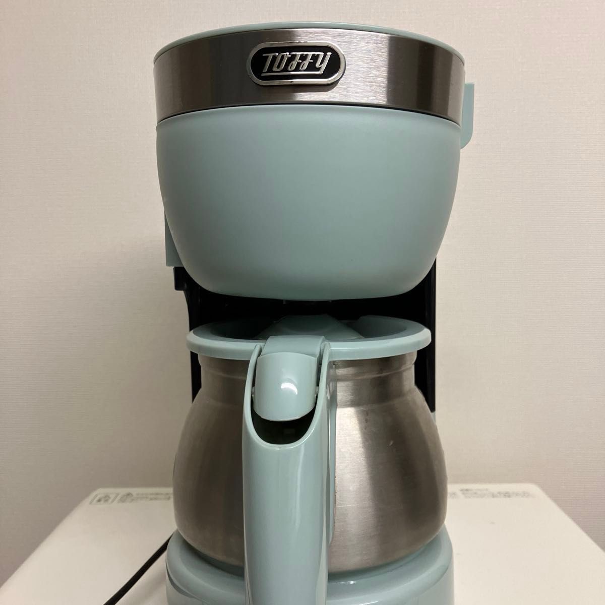 toffy】5カップ アロマコーヒーメーカー ペールアクア|Yahoo toffy】5カップ アロマコーヒーメーカー ペールアクア|Yahoo