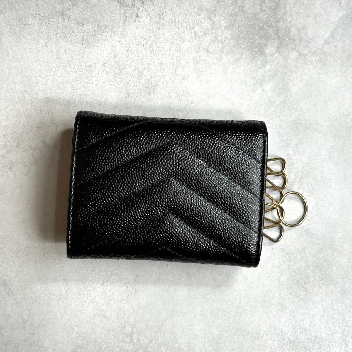 美品/希少】YSL サンローラン / カサンドラマトラッセキーケース 美品/希少】YSL サンローラン / カサンドラマトラッセキーケース