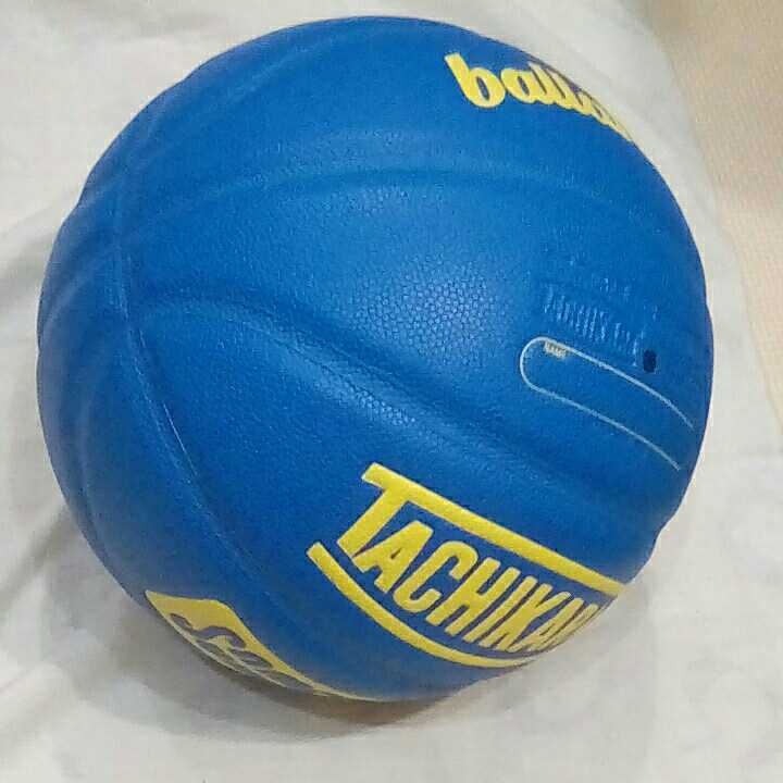 新品 完売品「ballaholic TACHIKARA SOMECITY 公式球」バスケットボール 7号 人工皮革製 ボーラホリック サムシティ  タチカラ (検) molten