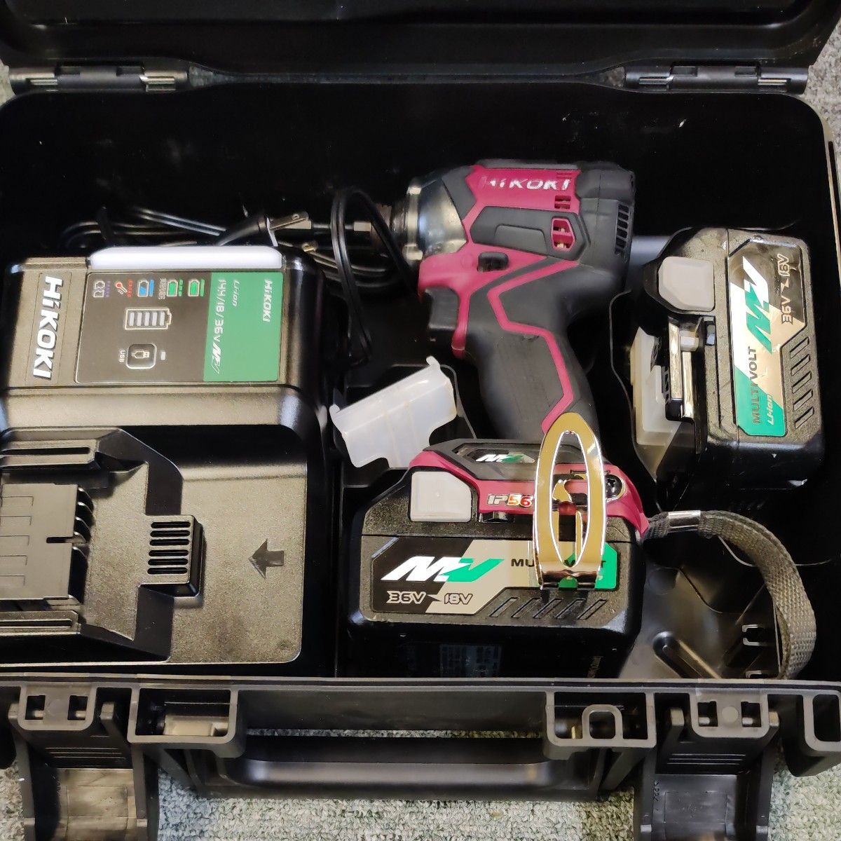 HiKOKI ハイコーキ wh36dc コードレスインパクトドライバー 急速 HiKOKI ハイコーキ wh36dc コードレスインパクトドライバー 急速