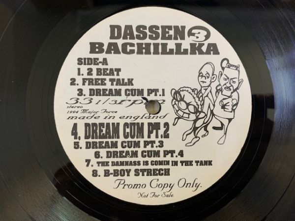 プロモ LP 脱線3 脱線トリオ DASSEN 3 / BACHILLKA バチルカ プロモ LP 脱線3 脱線トリオ DASSEN 3 / BACHILLKA バチルカ