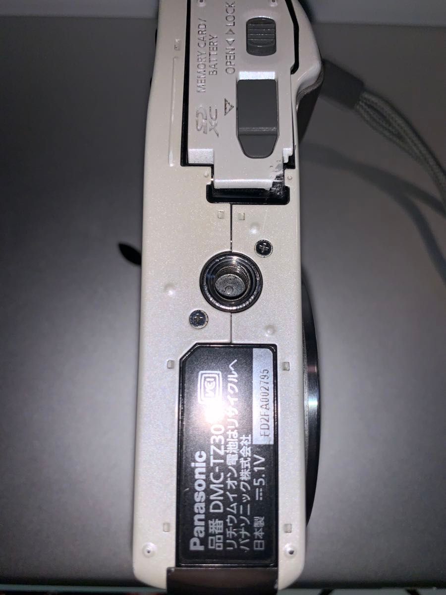 Panasonic LUMIX DMC-TZ30 デジタルカメラ ホワイト ジャンク Panasonic LUMIX DMC-TZ30 デジタルカメラ ホワイト ジャンク