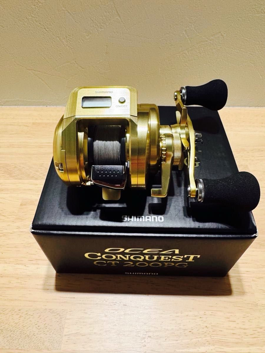 極美品 シマノ 18オシアコンクエストCT200PG PEライン0 8号300m 極美品 シマノ 18オシアコンクエストCT200PG PEライン0 8号300m