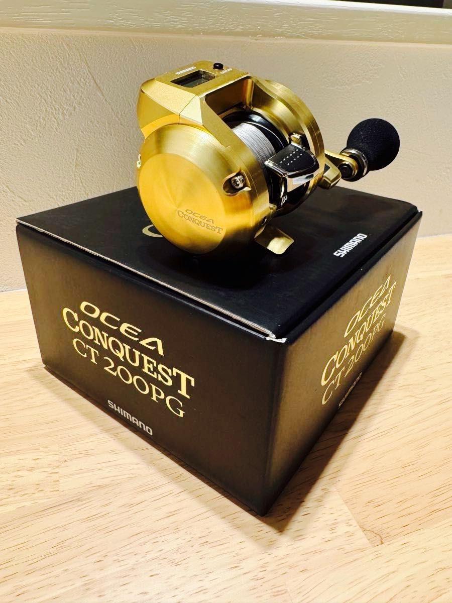 極美品 シマノ 18オシアコンクエストCT200PG PEライン0 8号300m 極美品 シマノ 18オシアコンクエストCT200PG PEライン0 8号300m