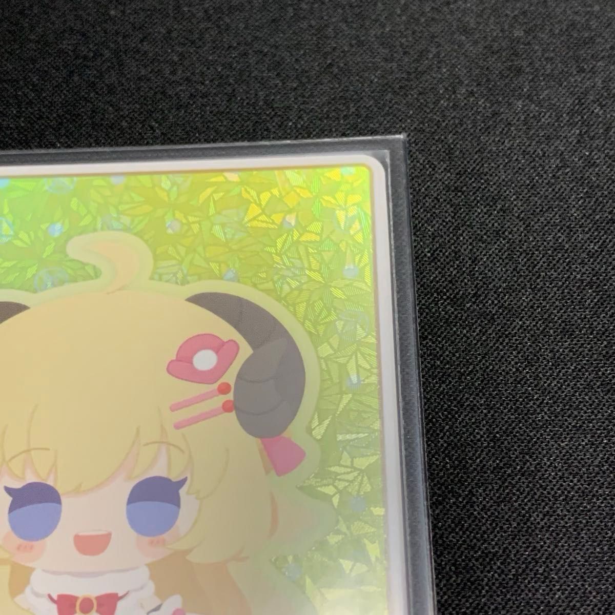 [SY] 角巻わため  黄エールカード １枚　ホロライブOCG エリートスパーク  ※裏面印刷ムラあり