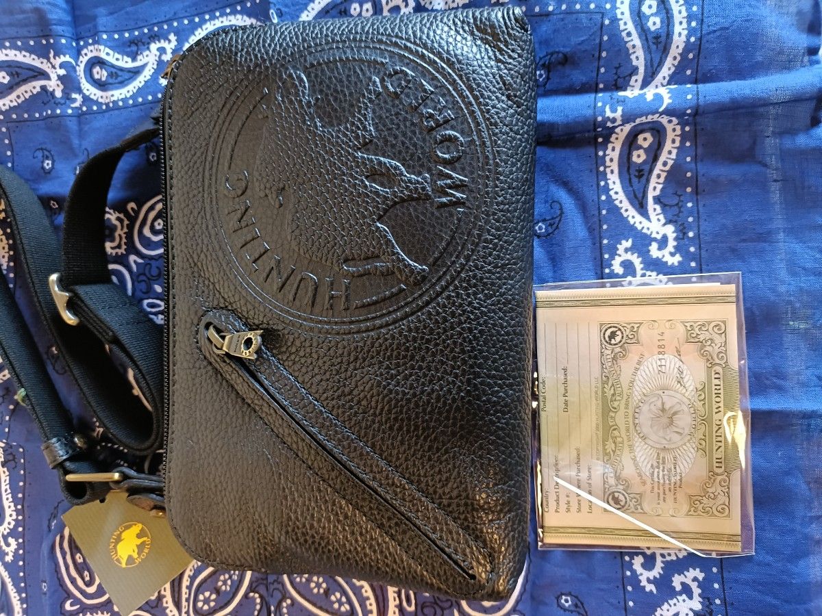ハンティングワールド サコッシュ ショルダーバッグ 2way ハンティングワールド サコッシュ ショルダーバッグ 2way