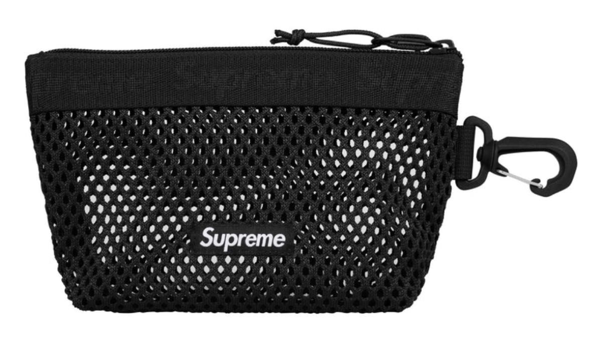 SUPREME シュプリーム☆SS20メッシュポーチ (Supreme/クラッチ