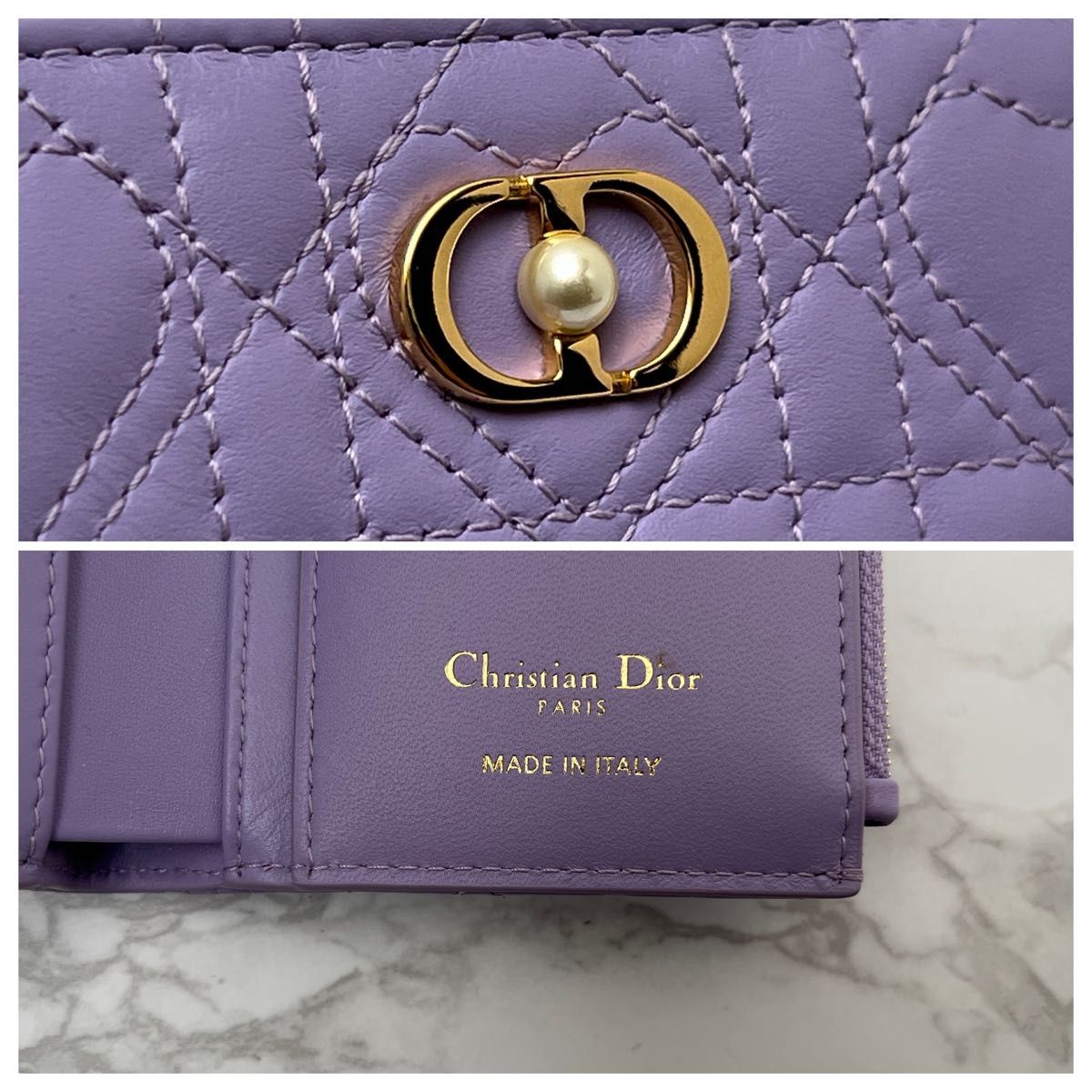 ディオール Dioramour Dior Jolie Dahlia ウォレット 二つ折り ディオール Dioramour Dior Jolie Dahlia ウォレット 二つ折り