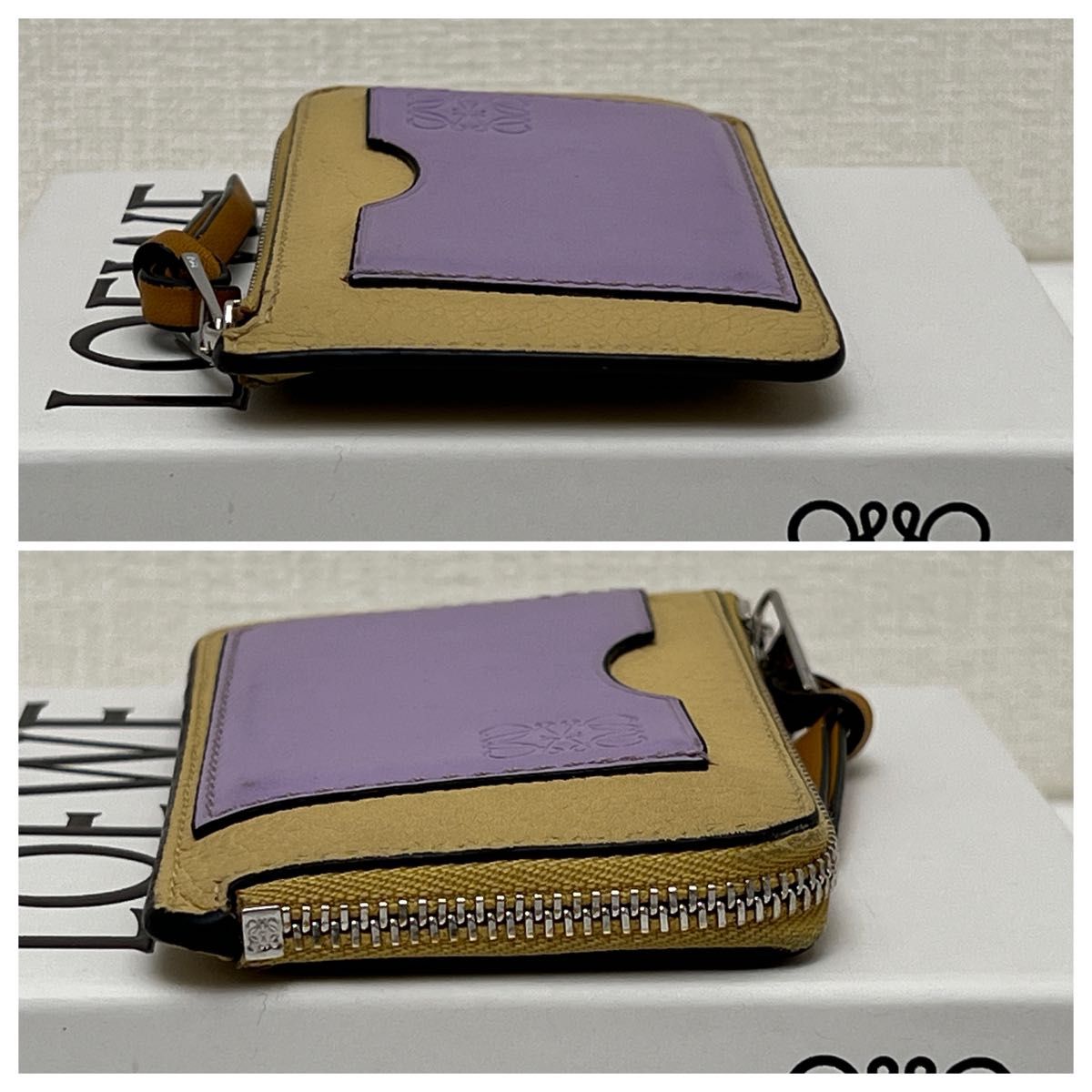 LOEWE ロエベ コインカードホルダー コインケース イエロー LOEWE ロエベ コインカードホルダー コインケース イエロー