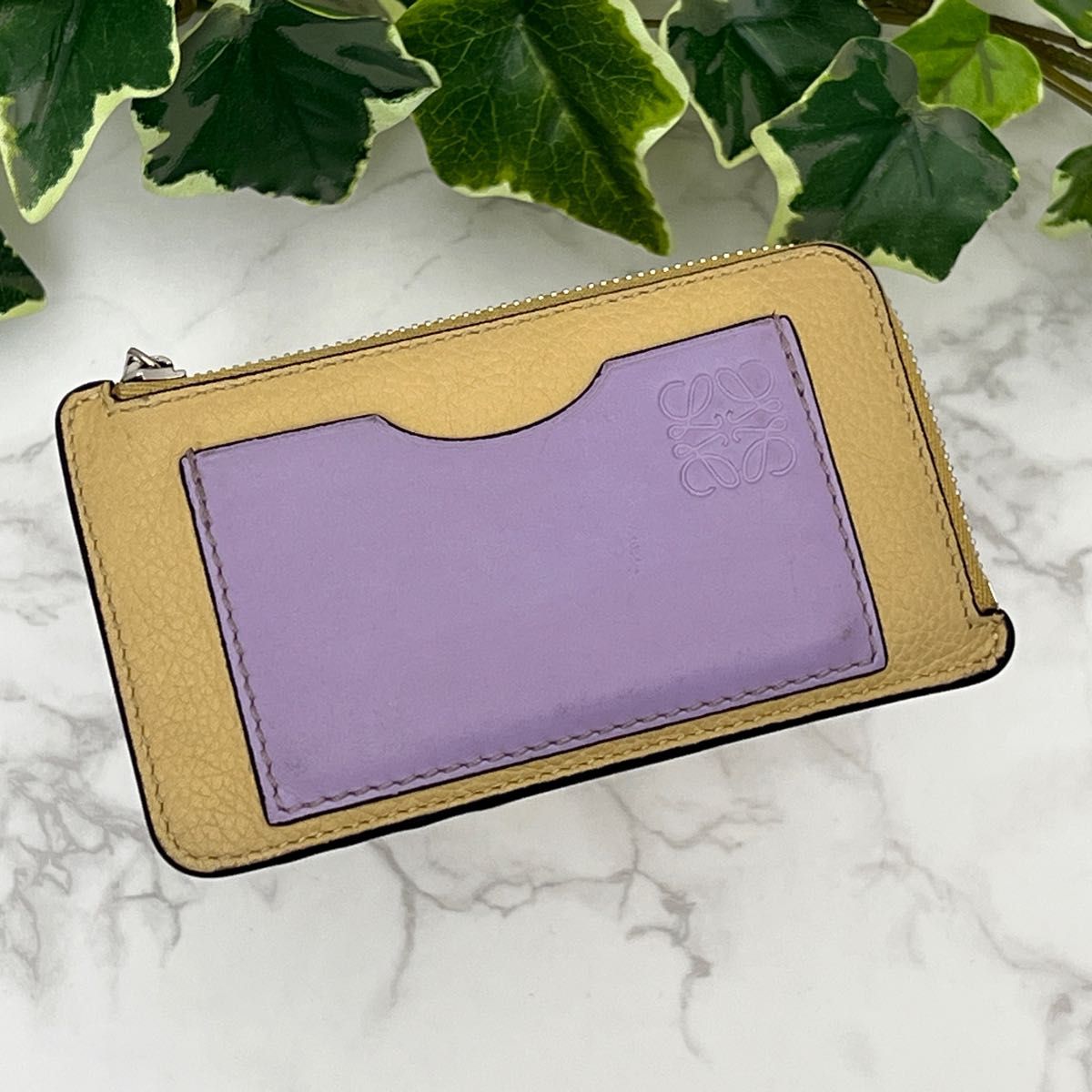 LOEWE ロエベ コインカードホルダー コインケース イエロー LOEWE ロエベ コインカードホルダー コインケース イエロー