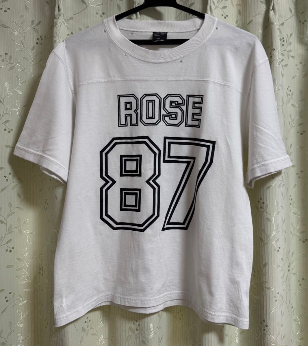 06'ガンズ期 ナンバーナイン ダメージTシャツ 白2 半袖シャツ 06'ガンズ期 ナンバーナイン ダメージTシャツ 白2 半袖シャツ