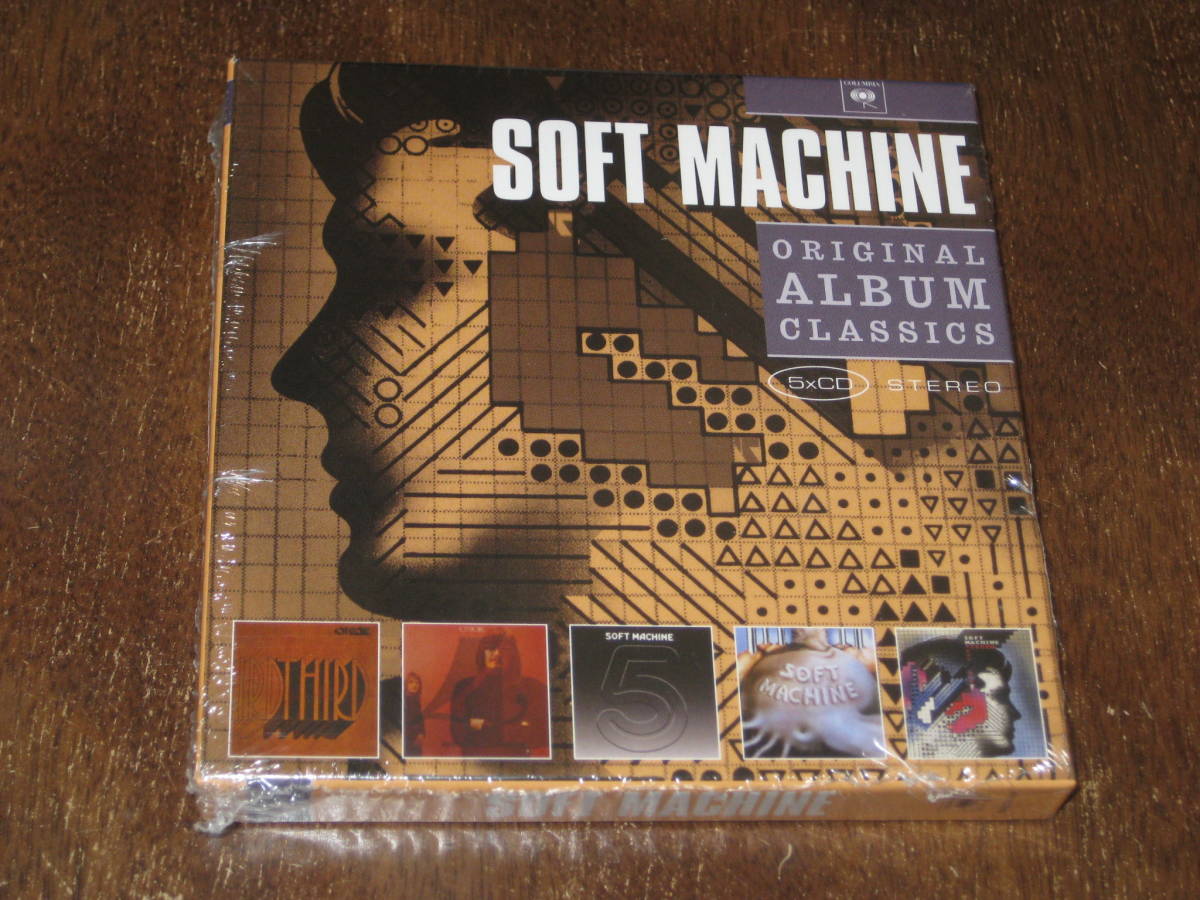 SOFT MACHINE ソフト・マシーン/ オリジナル・アルバム・クラシックス 5枚組 輸入盤_画像1