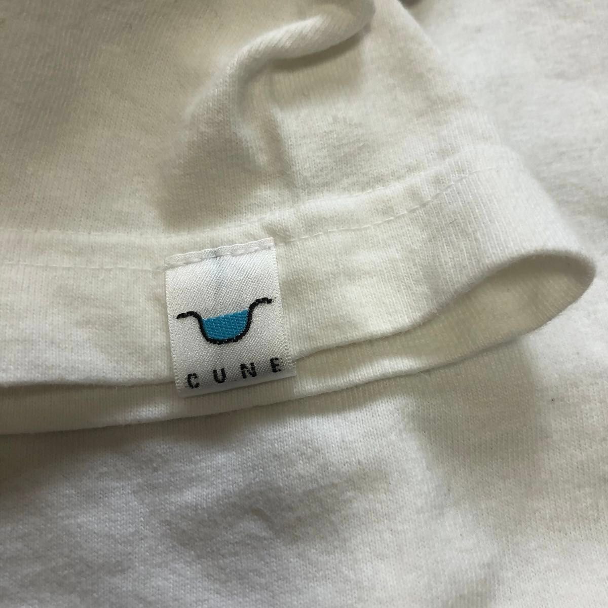 キューンTシャツ CUNE Sサイズ 2枚セット うさぎ ねこプリント キューンTシャツ CUNE Sサイズ 2枚セット うさぎ ねこプリント