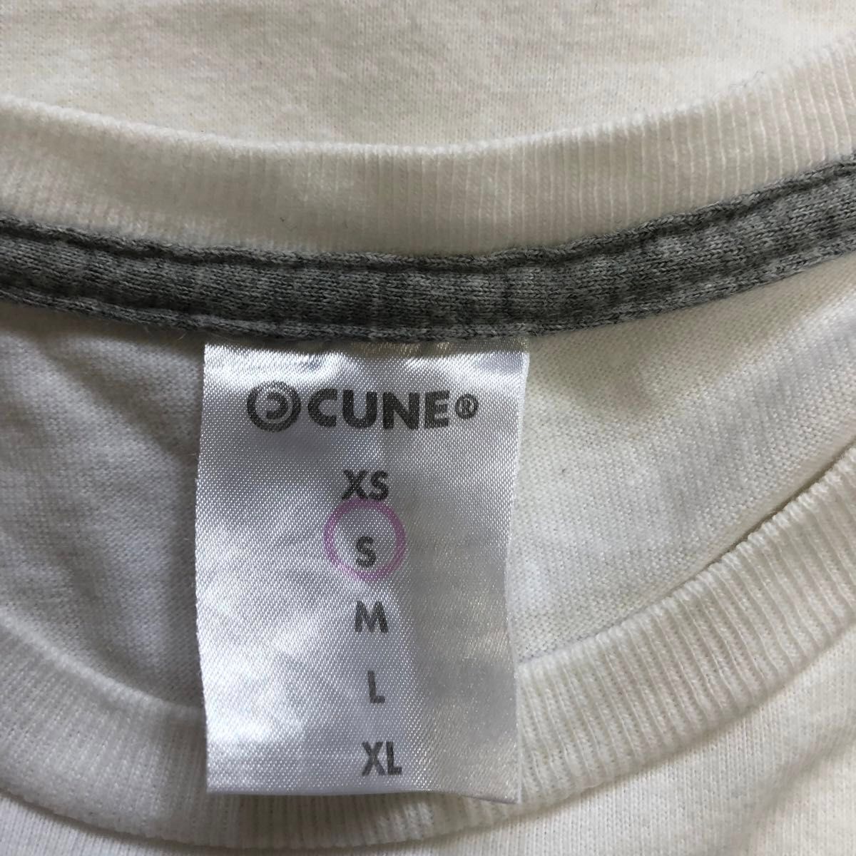 キューンTシャツ CUNE Sサイズ 2枚セット うさぎ ねこプリント キューンTシャツ CUNE Sサイズ 2枚セット うさぎ ねこプリント