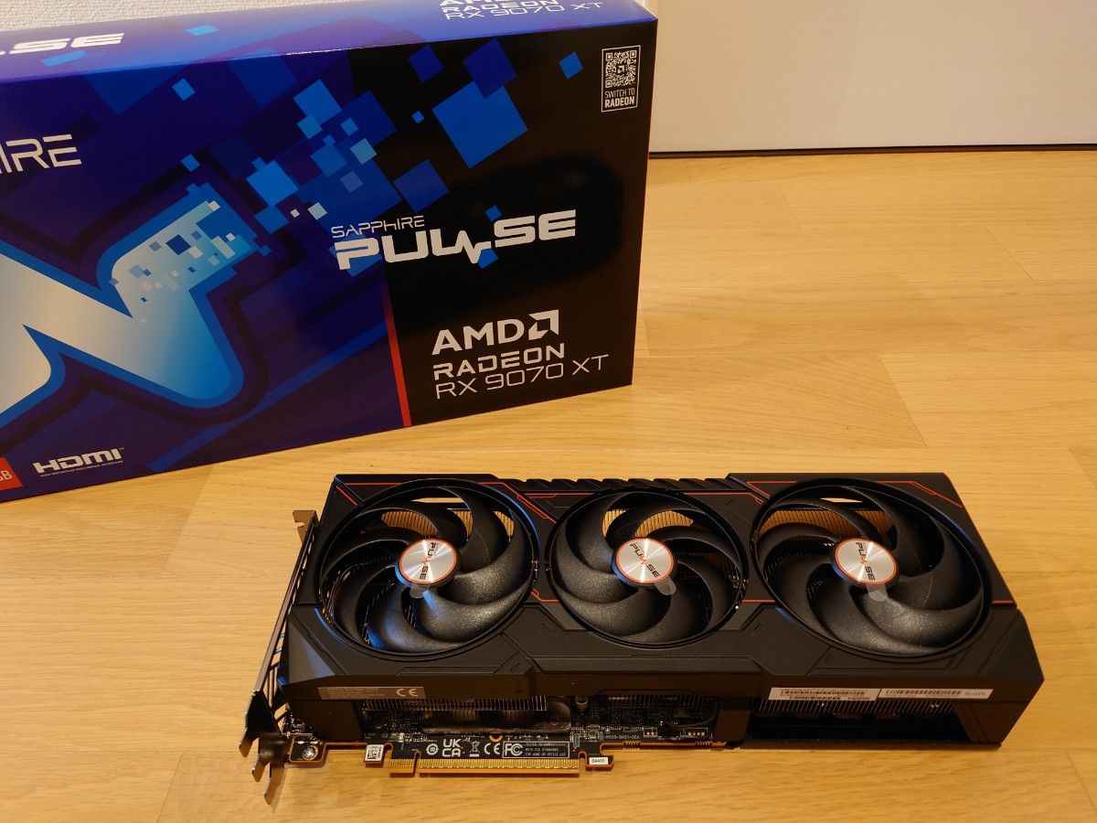 SAPPHIRE PULSE Radeon RX 9070 XT GAMING 16GB(美品)|Yahoo SAPPHIRE PULSE Radeon RX 9070 XT GAMING 16GB(美品)|Yahoo