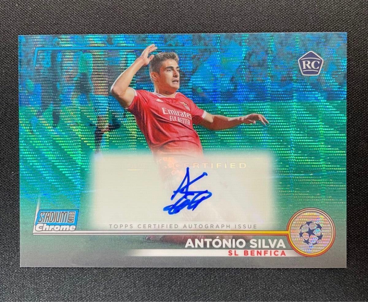75枚限定 Topps アントニオ・シウヴァ 直筆サイン RC ベンフィカ 75枚限定 Topps アントニオ・シウヴァ 直筆サイン RC ベンフィカ