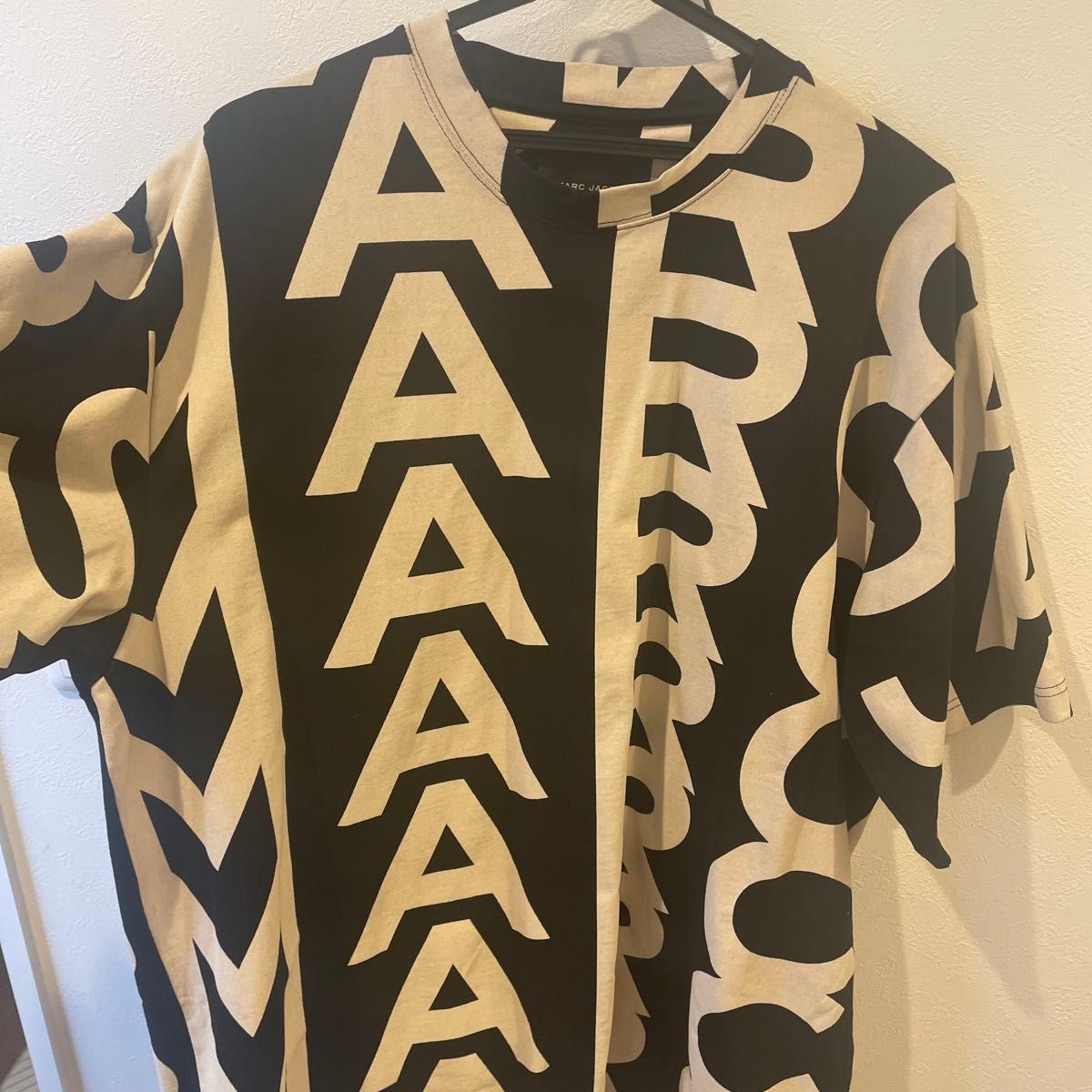 マークジェイコブス モノグラム ワンピース ビックTシャツ S マークジェイコブス モノグラム ワンピース ビックTシャツ S