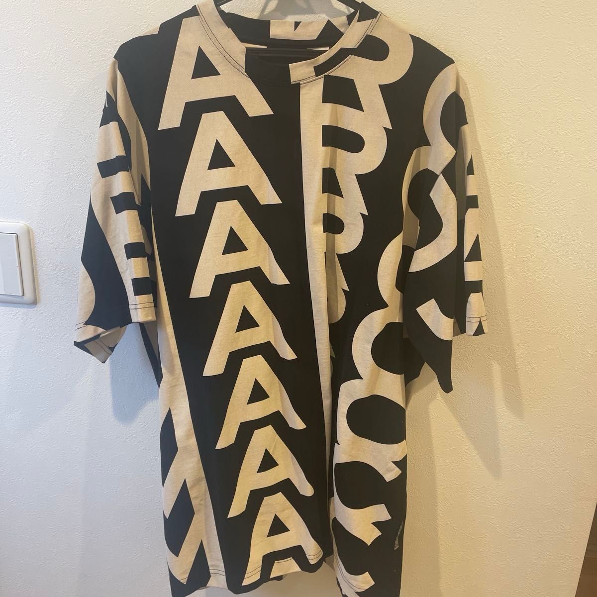 マークジェイコブス モノグラム ワンピース ビックTシャツ S マークジェイコブス モノグラム ワンピース ビックTシャツ S