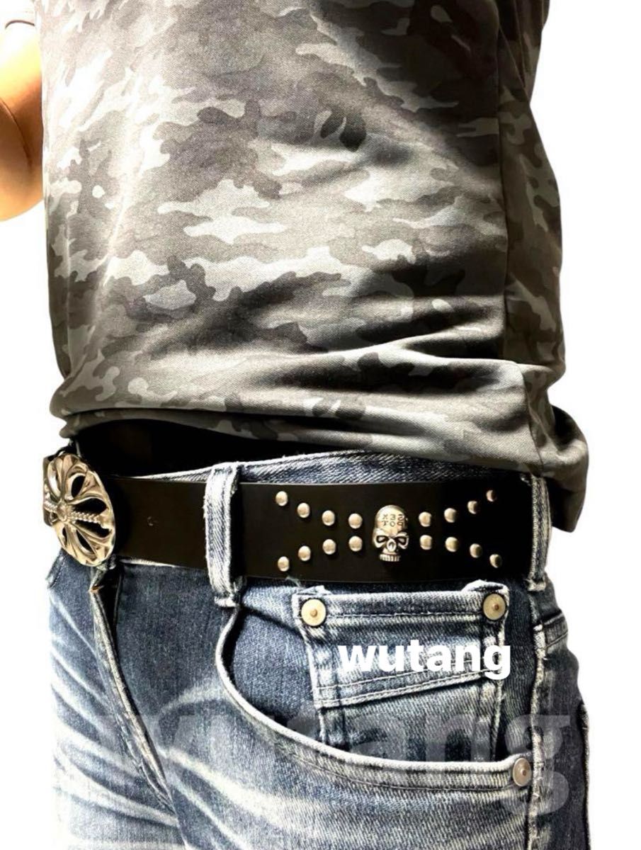 スカル スタッズベルト クロスベルト ukドリル trapstar AMIRI スカル スタッズベルト クロスベルト ukドリル trapstar AMIRI