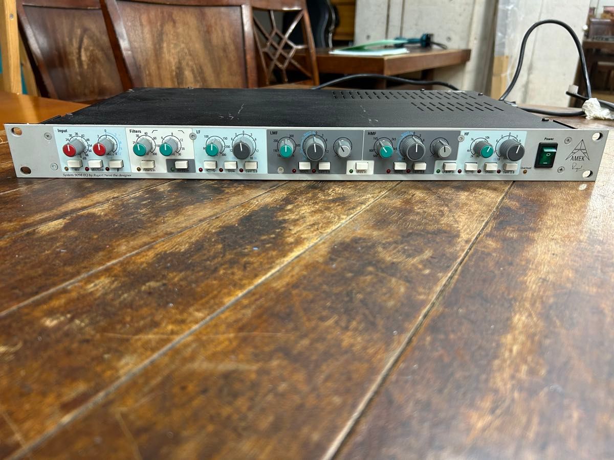 AMEK System 9098 EQ by Rupert Neve the designer マイク AMEK System 9098 EQ by Rupert Neve the designer マイク