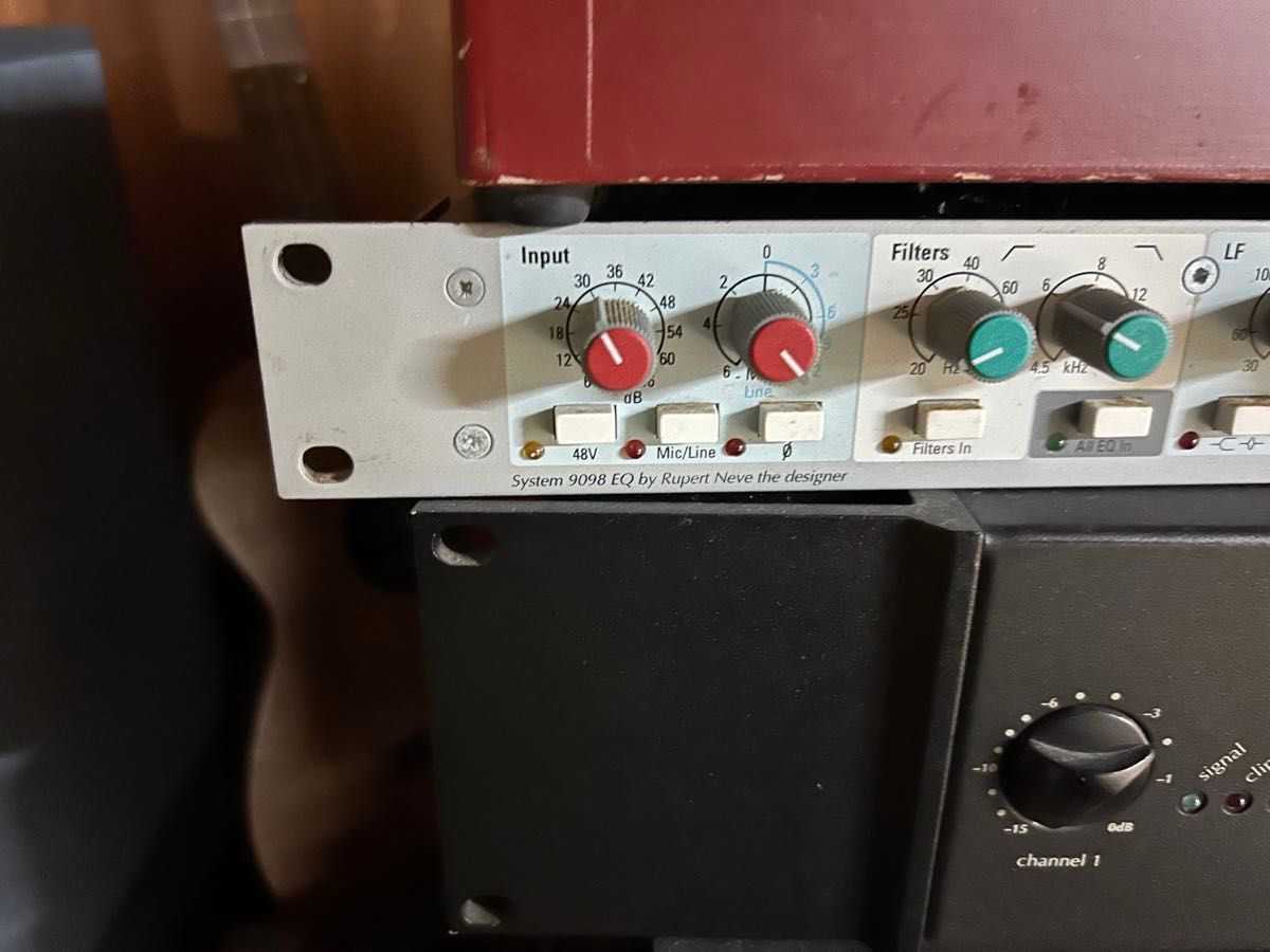 AMEK System 9098 EQ by Rupert Neve the designer マイク AMEK System 9098 EQ by Rupert Neve the designer マイク