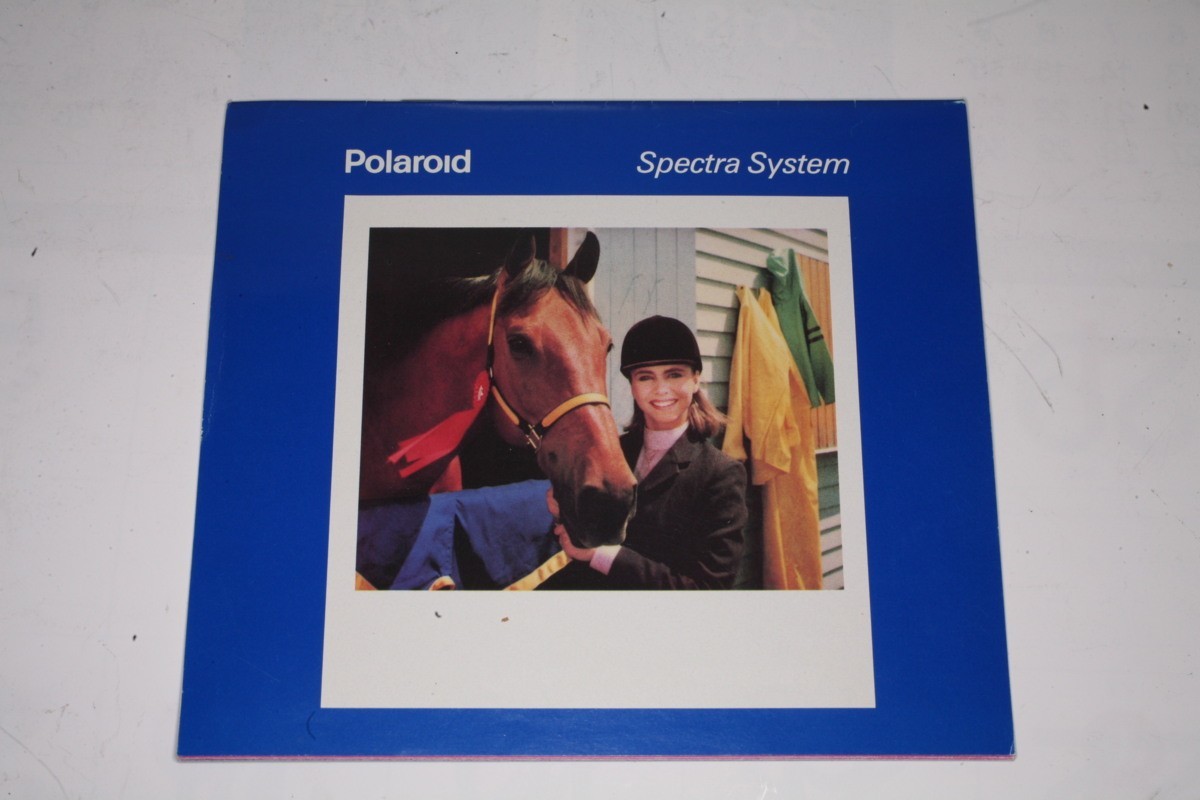 ★中古品★Polaroid・ポラロイド スペクトラシステム 使用説明書　！_画像1