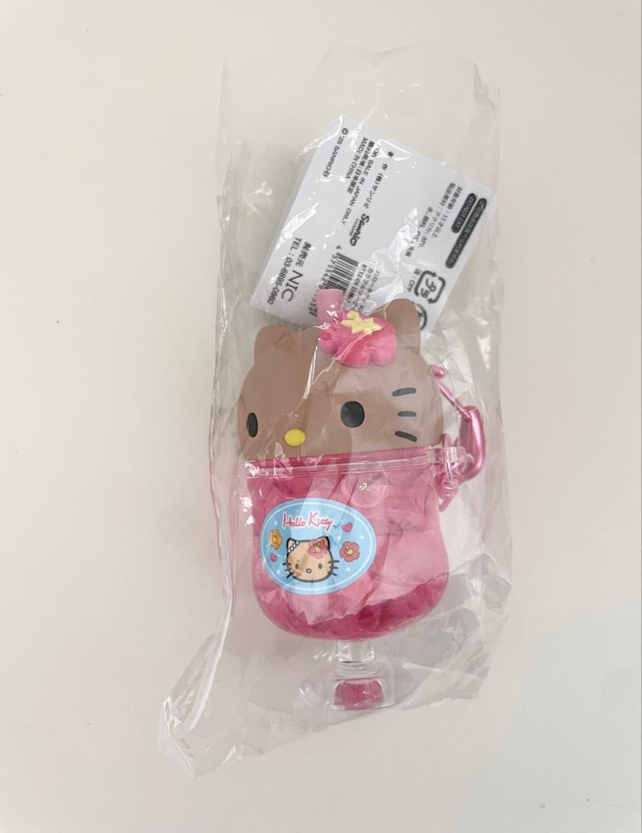 カラフルソーダキーホルダー ハローキティ キティちゃん 日焼け カラフルソーダキーホルダー ハローキティ キティちゃん 日焼け
