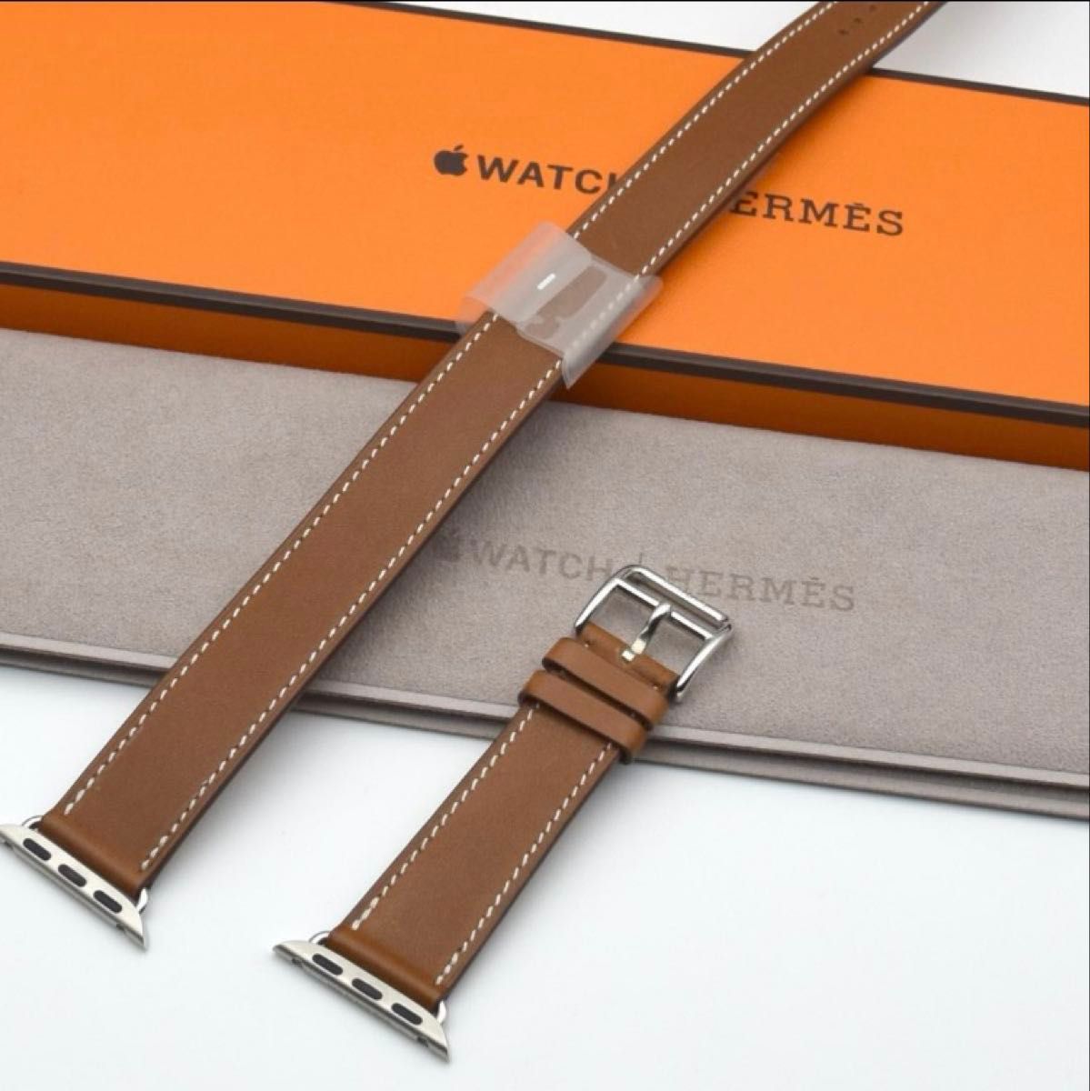 未使用】エルメス Herms アップルウォッチ フォーブ ドゥブル 未使用】エルメス Herms アップルウォッチ フォーブ ドゥブル