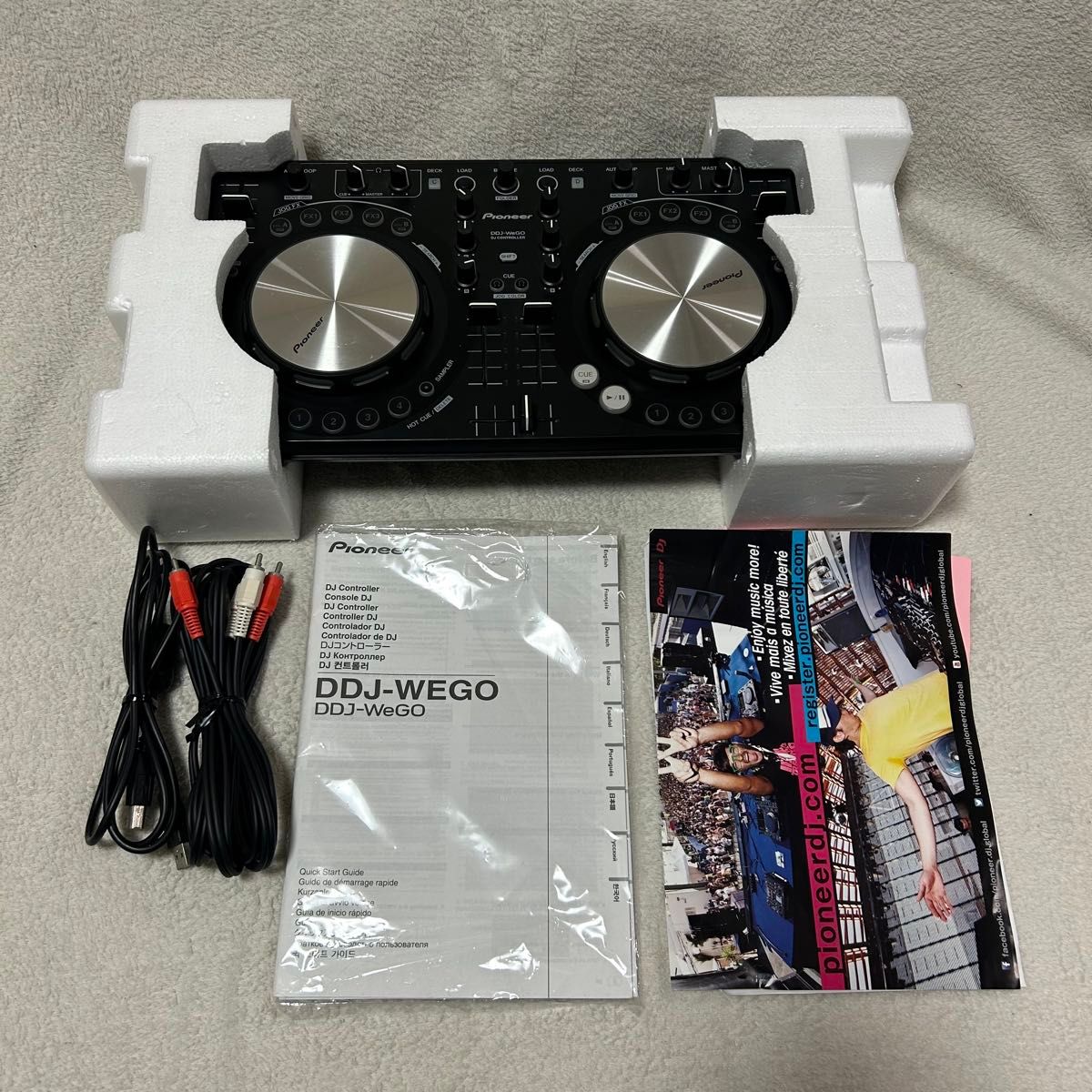 希少品 美品 】パイオニア Pioneer DDJ-WEGO-k DJコントローラー 希少品 美品 】パイオニア Pioneer DDJ-WEGO-k DJコントローラー