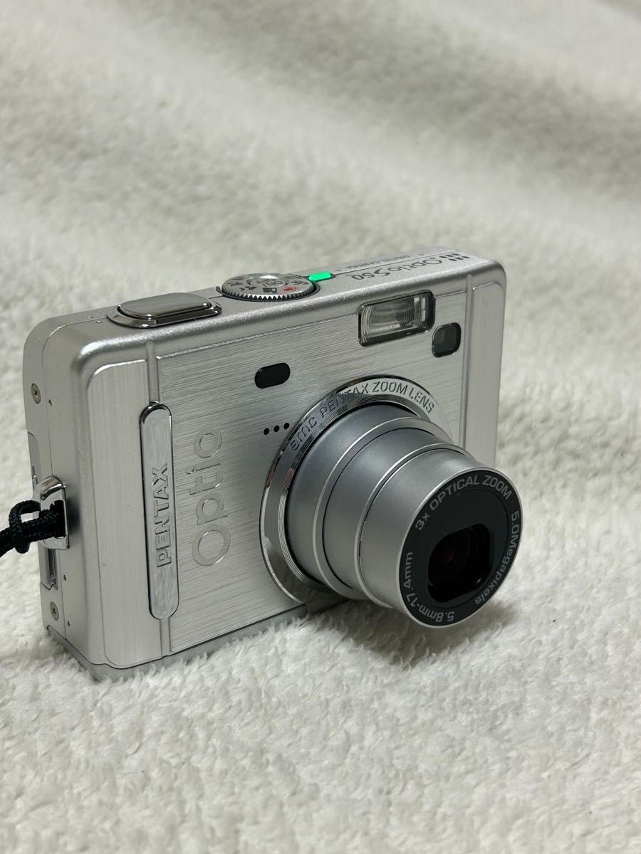動作確認済 訳アリ】PENTAX ペンタックス OPTIO S50 オプティオ 動作確認済 訳アリ】PENTAX ペンタックス OPTIO S50 オプティオ