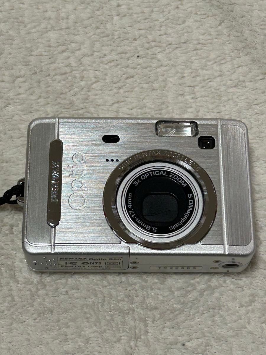 動作確認済 訳アリ】PENTAX ペンタックス OPTIO S50 オプティオ 動作確認済 訳アリ】PENTAX ペンタックス OPTIO S50 オプティオ