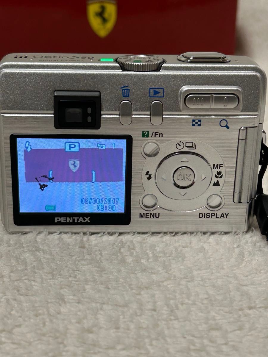 動作確認済 訳アリ】PENTAX ペンタックス OPTIO S50 オプティオ 動作確認済 訳アリ】PENTAX ペンタックス OPTIO S50 オプティオ