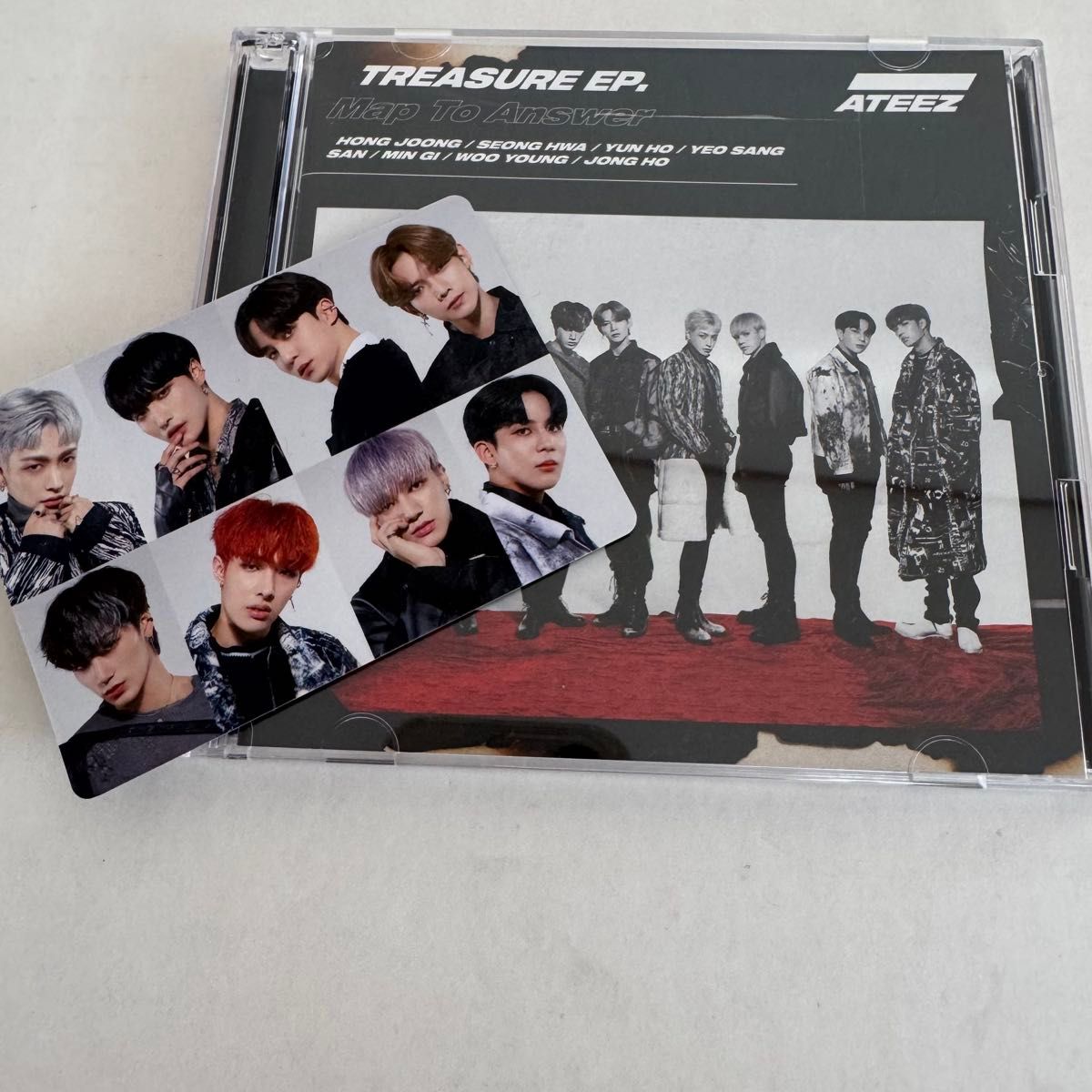 ATEEZ アチズ トレカ map to Answer CD ホンジュン ソンファ ATEEZ アチズ トレカ map to Answer CD ホンジュン ソンファ