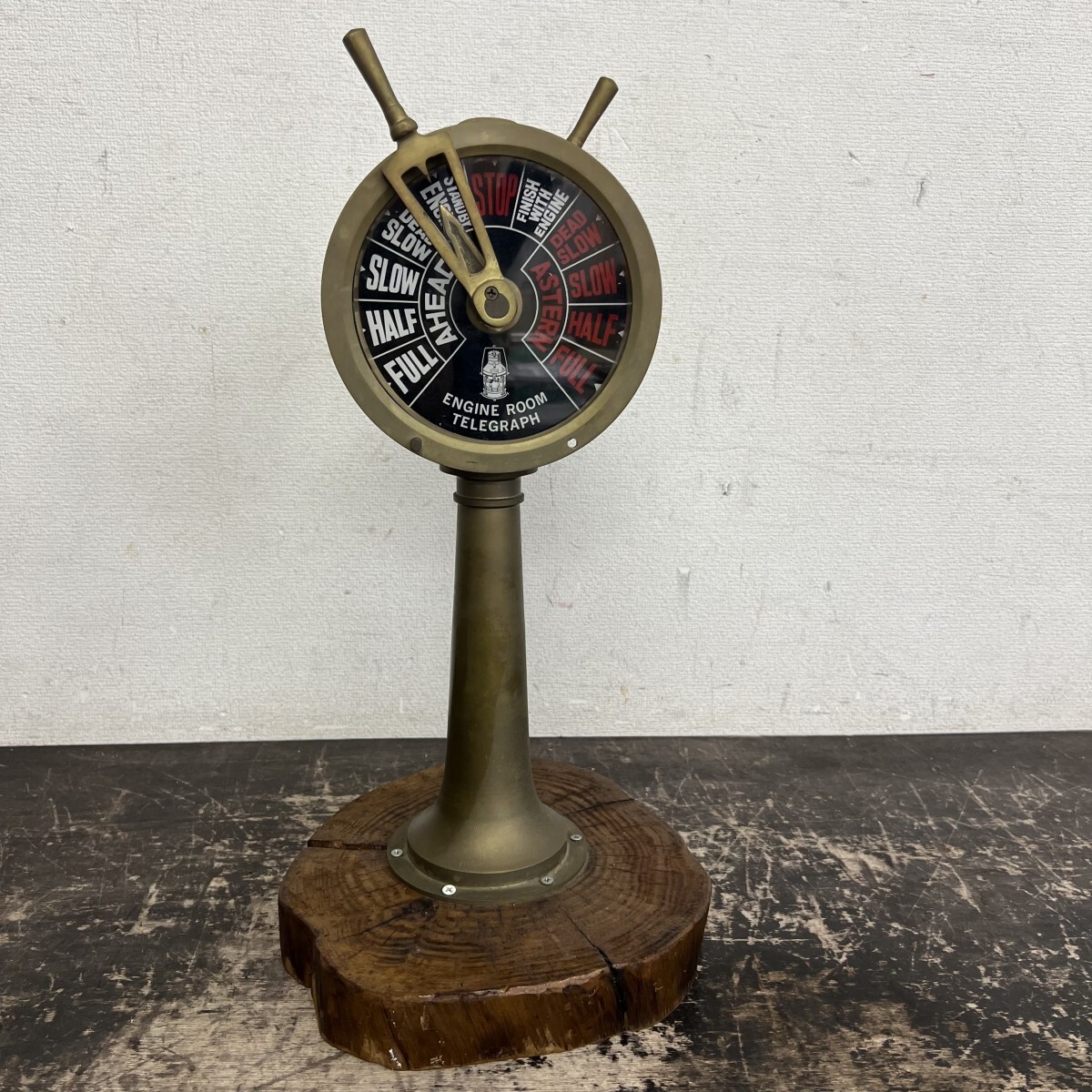 真鍮製 エンジンテレグラフ ENGINE ROOM TELEGRAPH 船舶 真鍮製 エンジンテレグラフ ENGINE ROOM TELEGRAPH 船舶