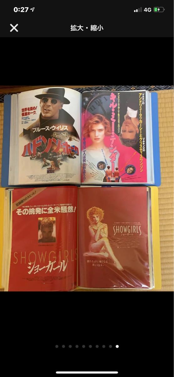 映画チラシ10枚600円