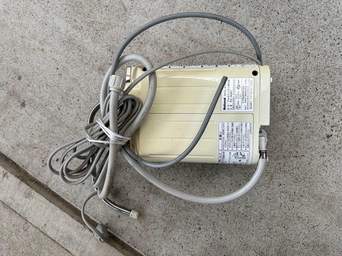 National アルカリイオン整水器PJ-A301 通電不可ジャンク品 National アルカリイオン整水器PJ-A301 通電不可ジャンク品