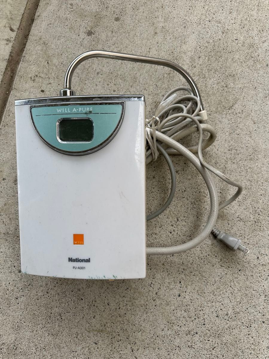National アルカリイオン整水器PJ-A301 通電不可ジャンク品 National アルカリイオン整水器PJ-A301 通電不可ジャンク品