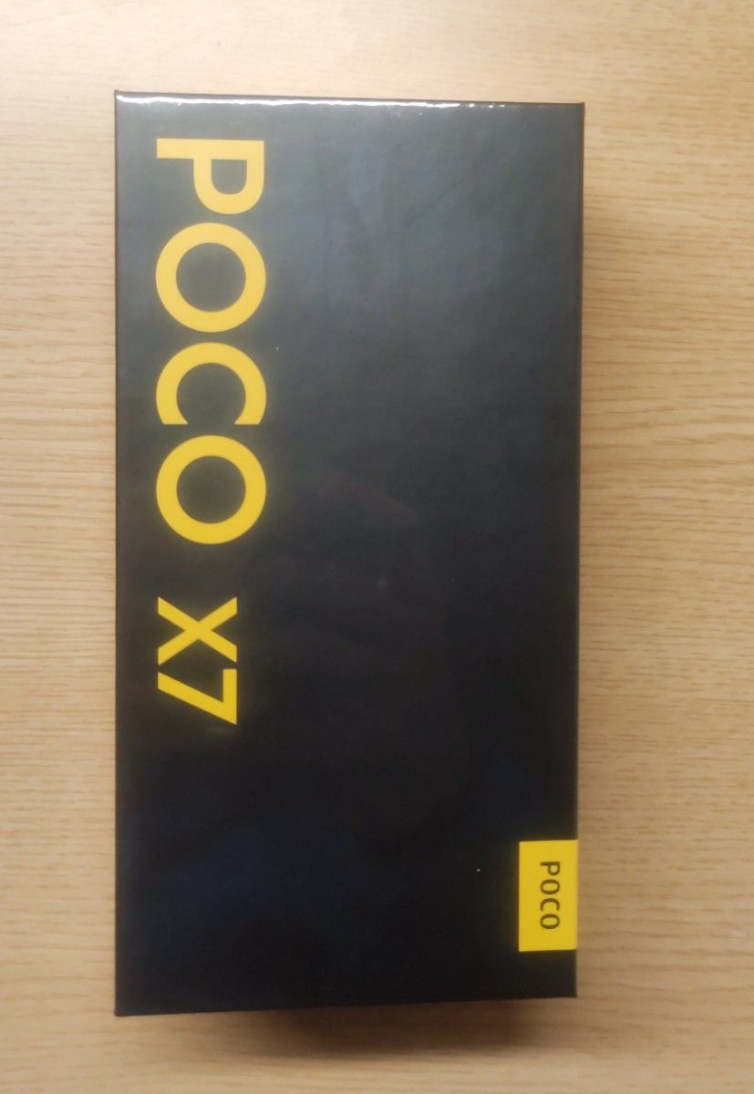 新品・グローバル版 】POCO X7 8GB/256GB ブラック eSIM対応 新品・グローバル版 】POCO X7 8GB/256GB ブラック eSIM対応