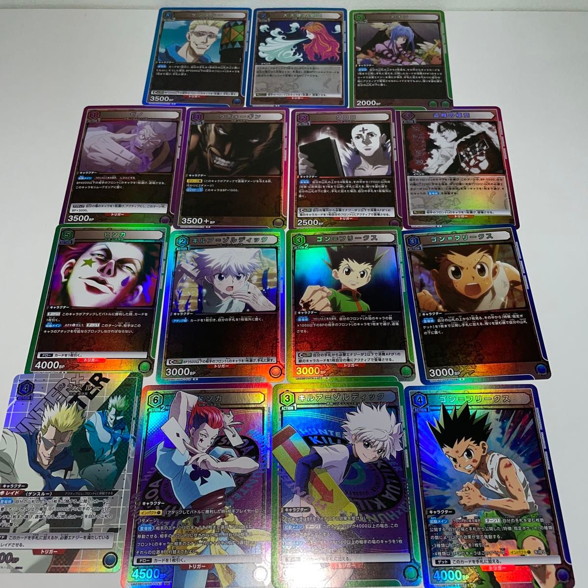 ハンターハンター ユニオンアリーナ カード セット HUNTER ハンターハンター ユニオンアリーナ カード セット HUNTER