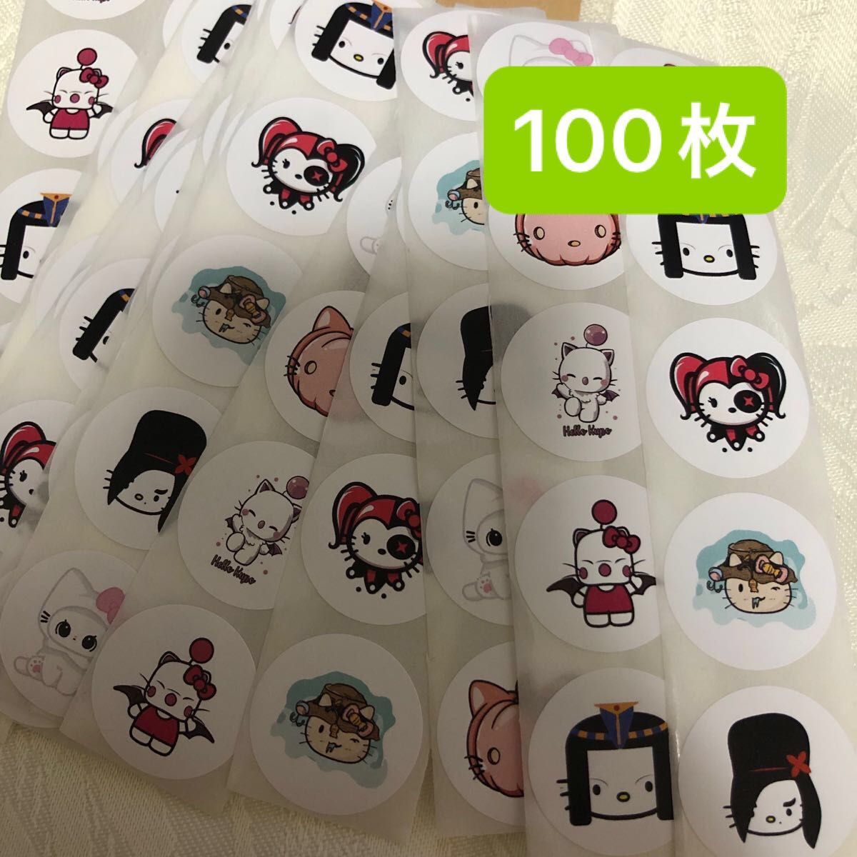 No 39 ロールシール おすそ分け 切り売り 100枚 キティ モーグリ No 39 ロールシール おすそ分け 切り売り 100枚 キティ モーグリ