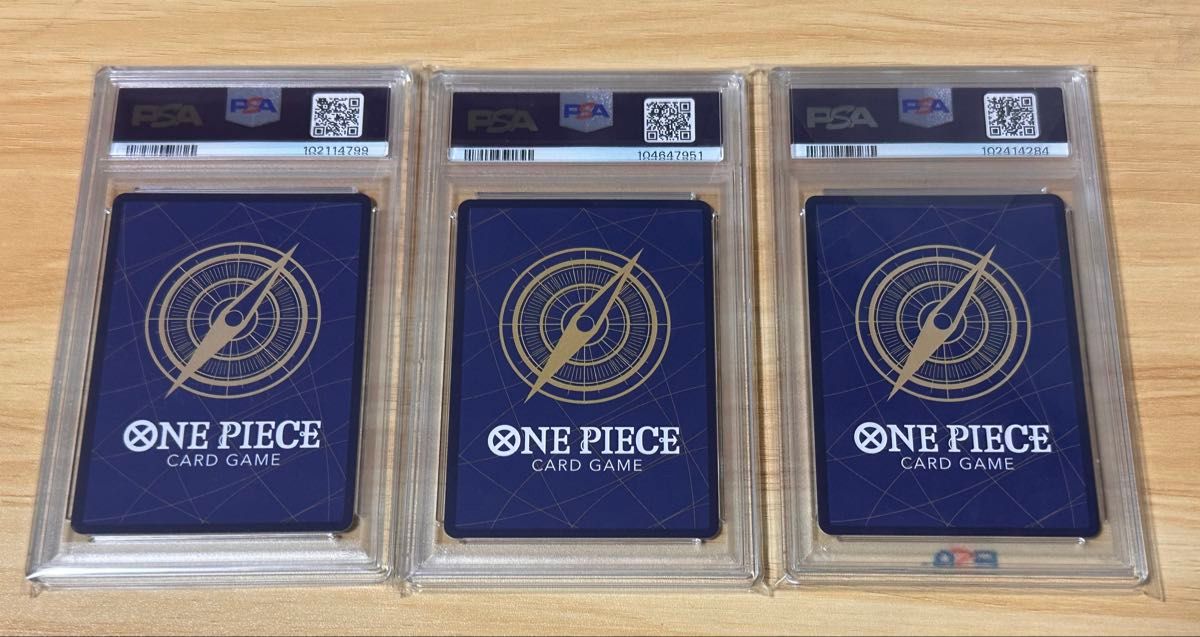 最安値 ワンピースカード レイリー バギー コミパラ PSA10 3点 最安値 ワンピースカード レイリー バギー コミパラ PSA10 3点